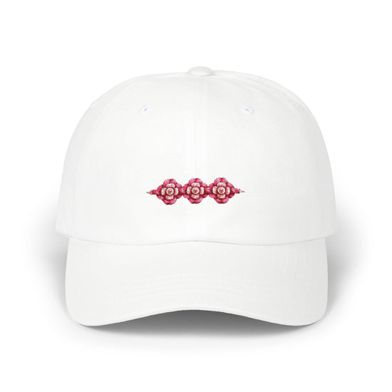 Embroidered Flower one Cap